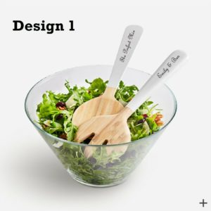 salad server spoon personalised gift family kitchen 03